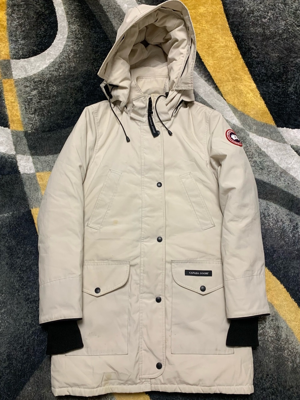 Canada Goose Jacket Trillium Parka White
